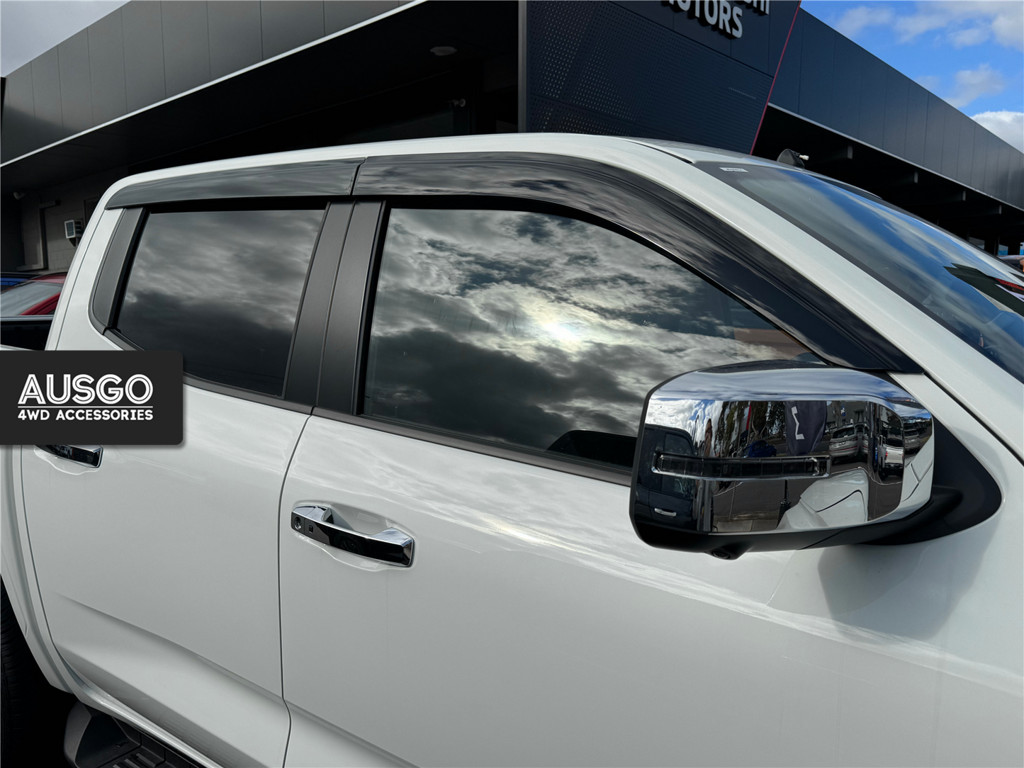 Mitsubishi Triton MV Dual Cab 2024-Onwards Injection Monsoon Weather Shields