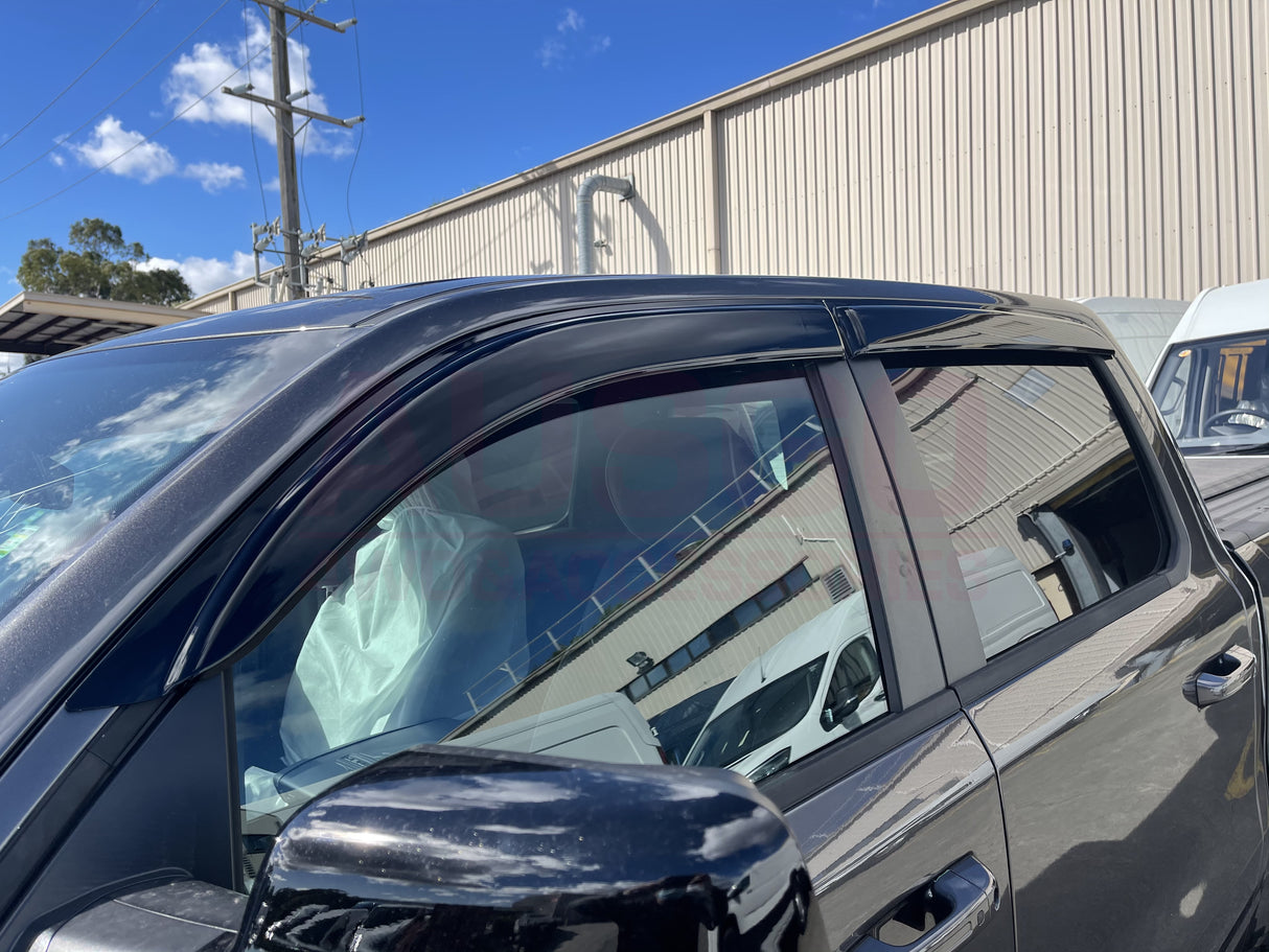 Luxury Weather Shields for RAM 1500 DT Series Crew Cab 2020-Onwards