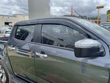 Injection Weather Shields for Mazda BT-50 BT50 TF Series Dual Cab 2020-Onwards