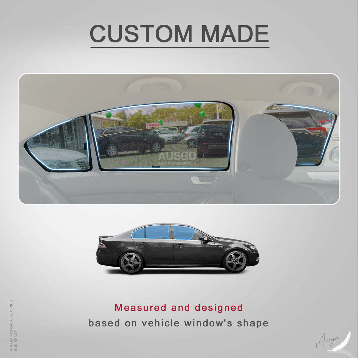 PRE-ORDER Magnetic Window Sun Shade for Nissan Patrol Y62 2012-Onwards