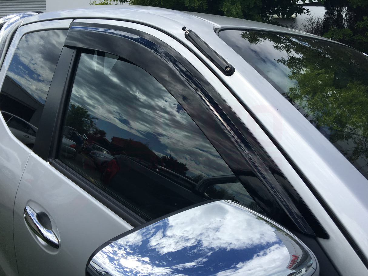 Injection Weather Shields for Nissan Navara NP300 D23 Extra Cab
