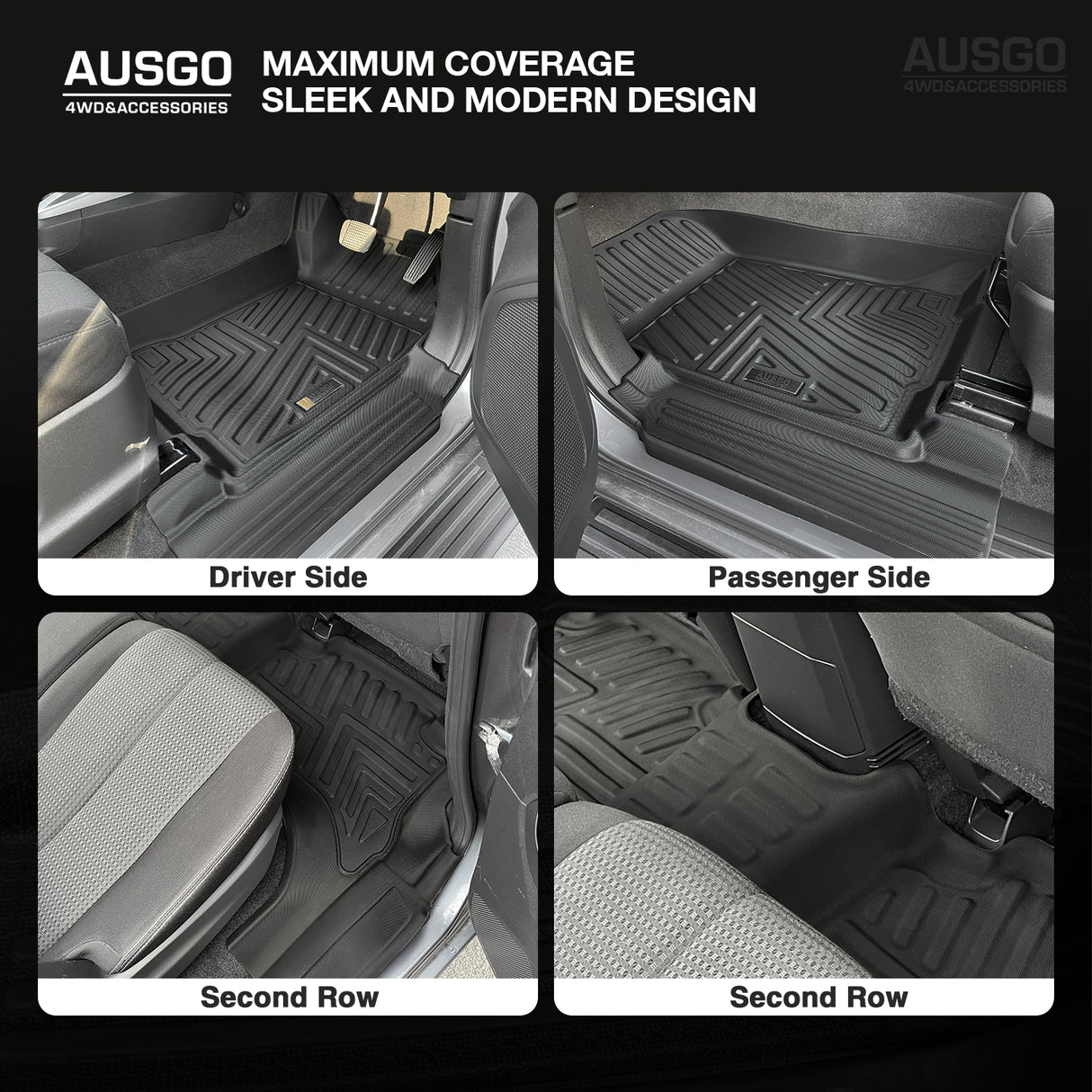PRE-ORDER 5D Car Floor Mats for Holden Colorado 7 RG Series 2012-2016