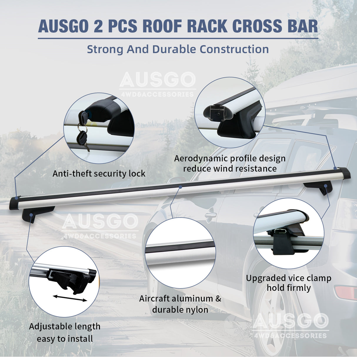 Car Roof Rack for GWM Cannon All Model 2020-Onwards
