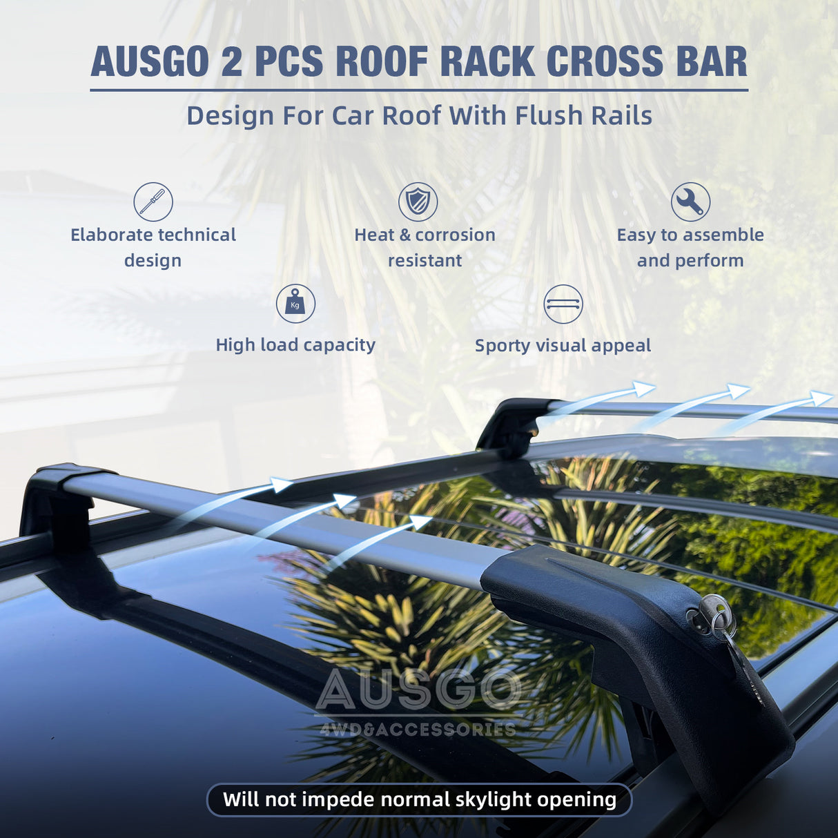 Car Roof Rack for Skoda Octavia Wagon 2020-Onwards