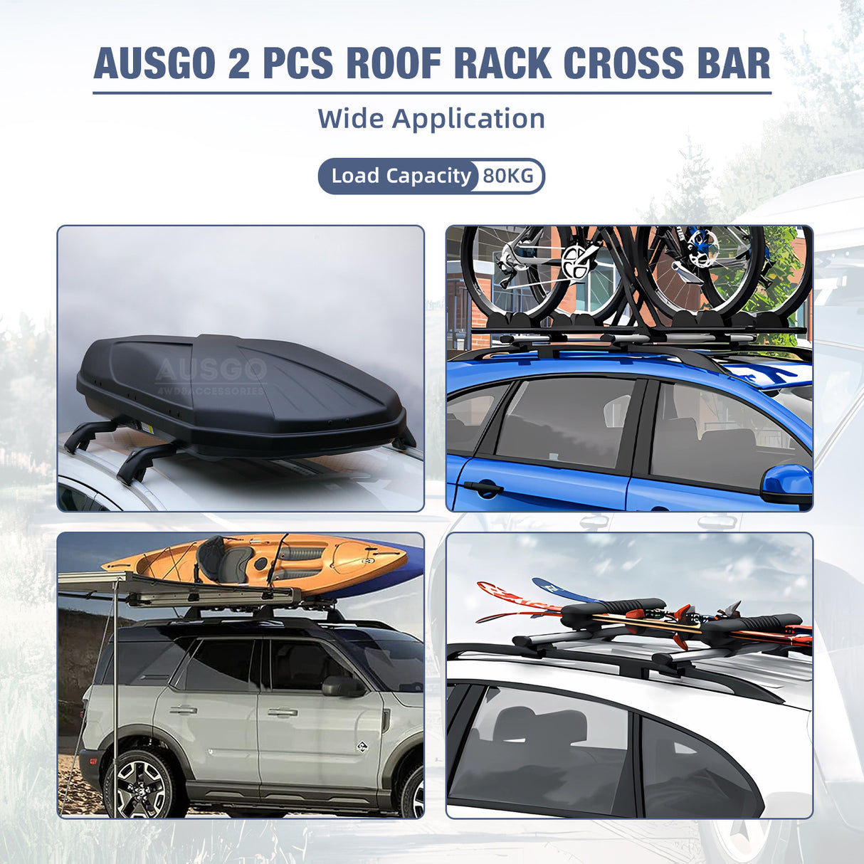 Car Roof Rack for Skoda Octavia Wagon 2020-Onwards