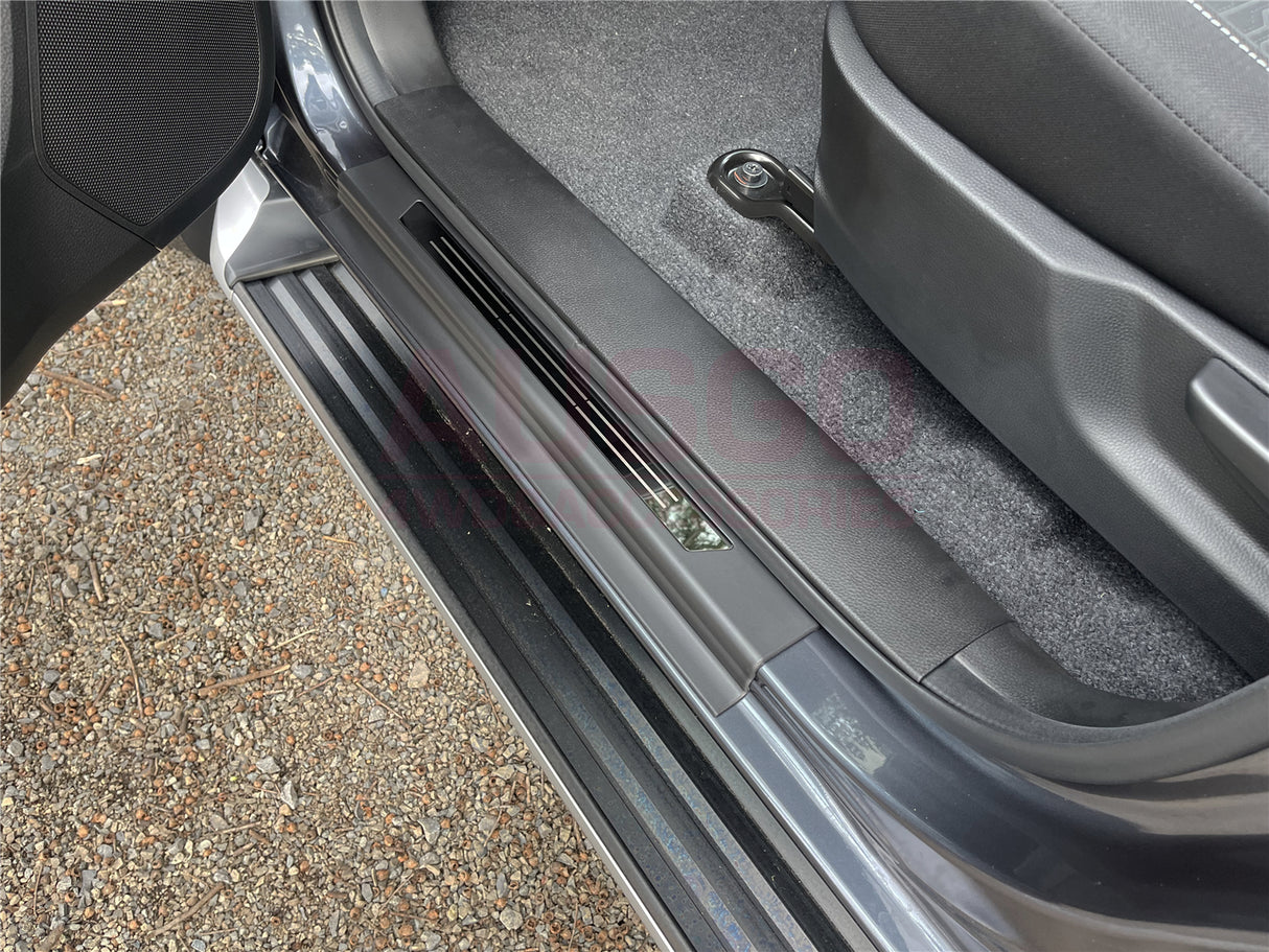 ABS Door Sill Protector for Mazda BT-50 BT50 Dual Cab 2020-Onwards