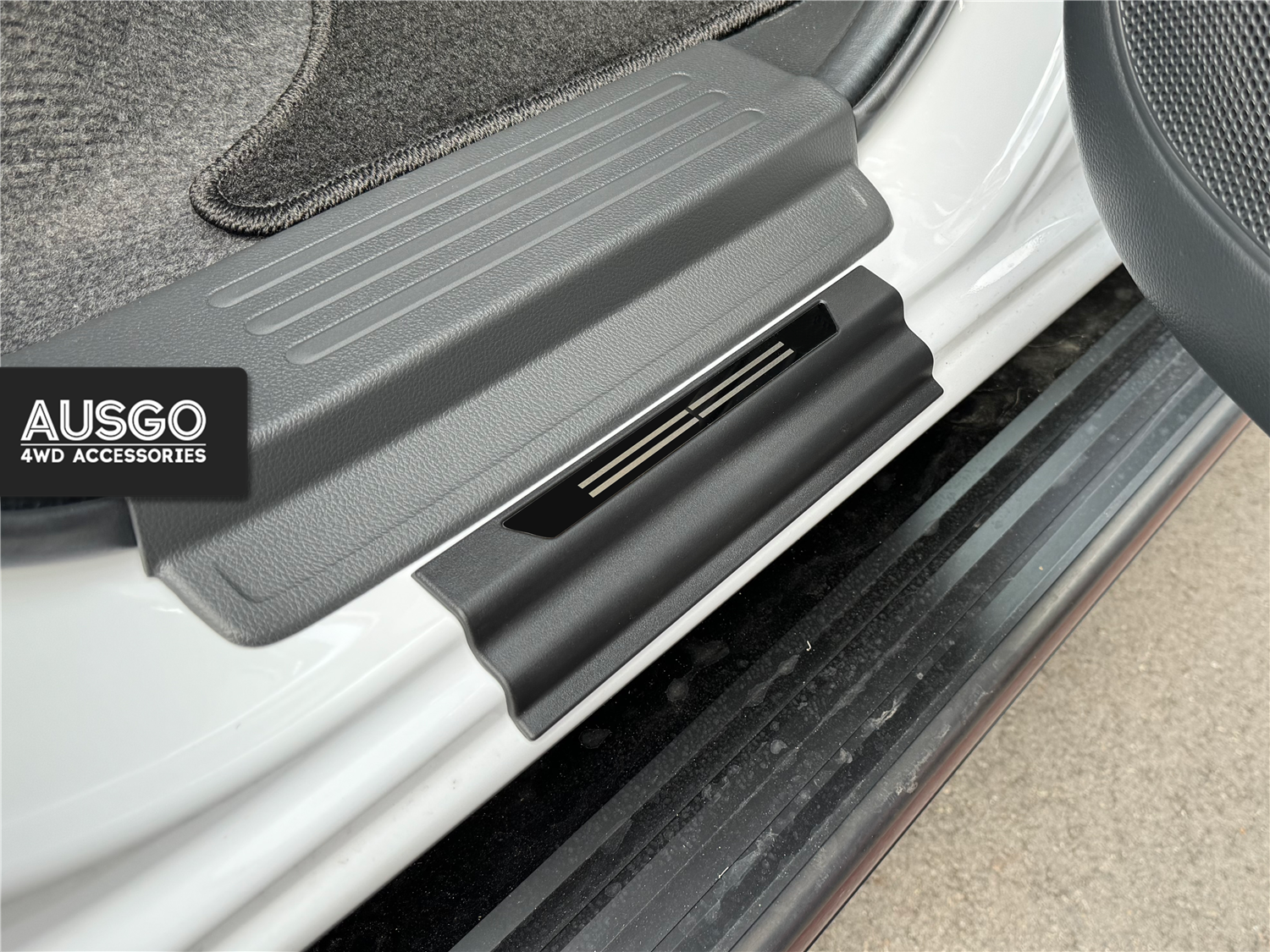 Mitsubishi Triton MQ MR Series Dual Cab 2015-2024 Door Sill Protector