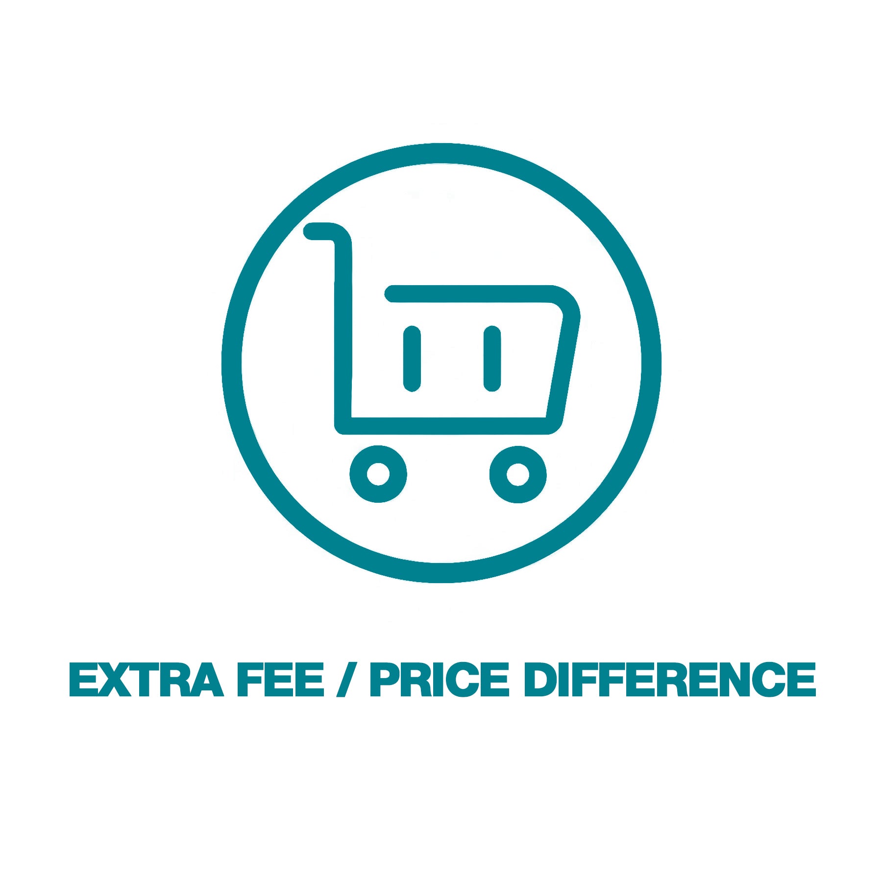 Extra Shipping Cost Postage Fee Price Difference #75