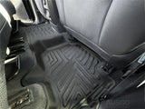 5D Moulded Floor Mats + Black Door Sill Protector for Ford Everest 2015-2022