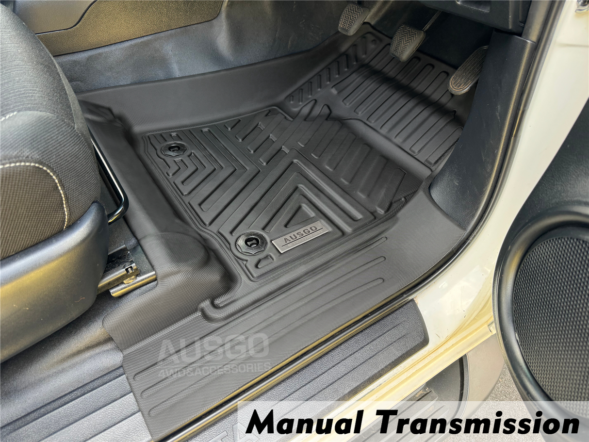 5D Car Floor Mats for Toyota Hilux Dual Cab 2015-2024 Manual Trans