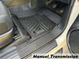 5D Car Floor Mats for Toyota Hilux Dual Cab 2015-2024 Manual Trans