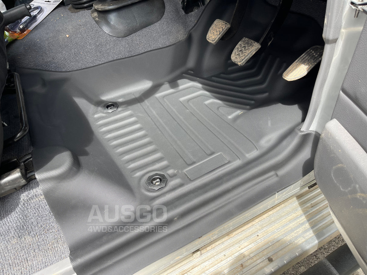 5D Car Floor Mats for Toyota Land Cruiser 79 Series LC79 Single Cab 2016-Onwards