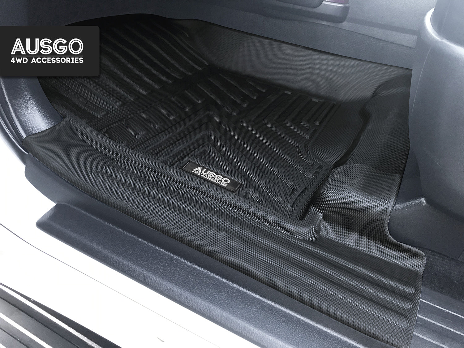 Car Floor Mats for Toyota LandCruiser Prado 150 Series 7-Seater 2009-2024 (Auto Trans)