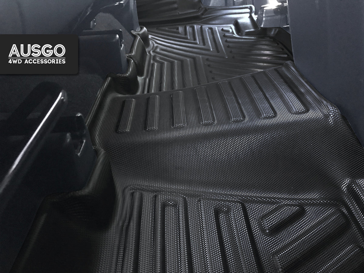 Car Floor Mats for Toyota LandCruiser Prado 150 Series 7-Seater 2009-2024 (Auto Trans)
