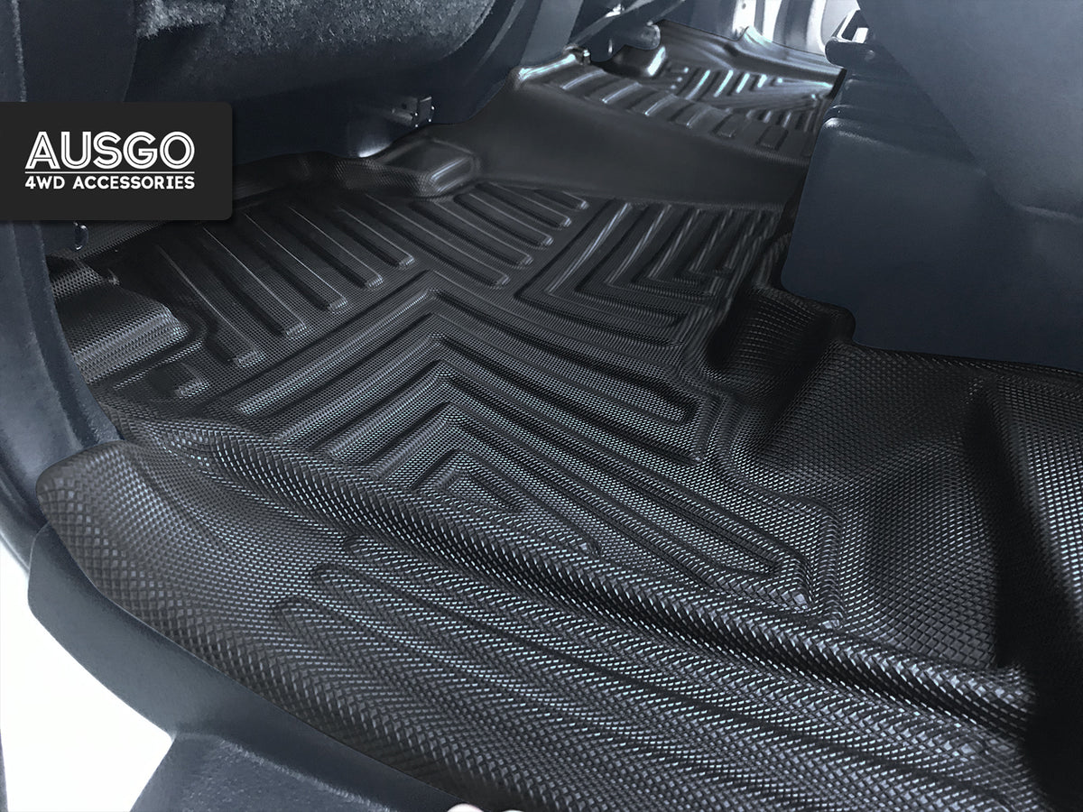 Car Floor Mats for Toyota LandCruiser Prado 150 Series 7-Seater 2009-2024 (Auto Trans)