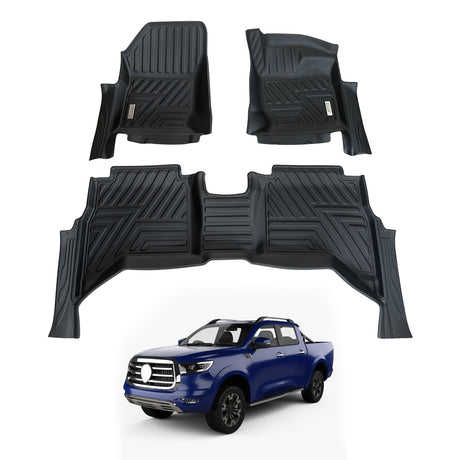 5D Car Floor Mats for GWM Cannon 2020-Onwards