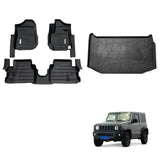 5D Car Floor Mats for Suzuki Jimny 3-Door 2018-2024