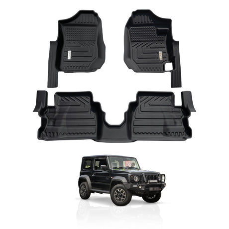 5D Car Floor Mats for Suzuki Jimny 3-Door 2018-2024