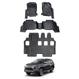 5D Car Floor Mats for Mitsubishi Pajero Sport 2015-Onwards