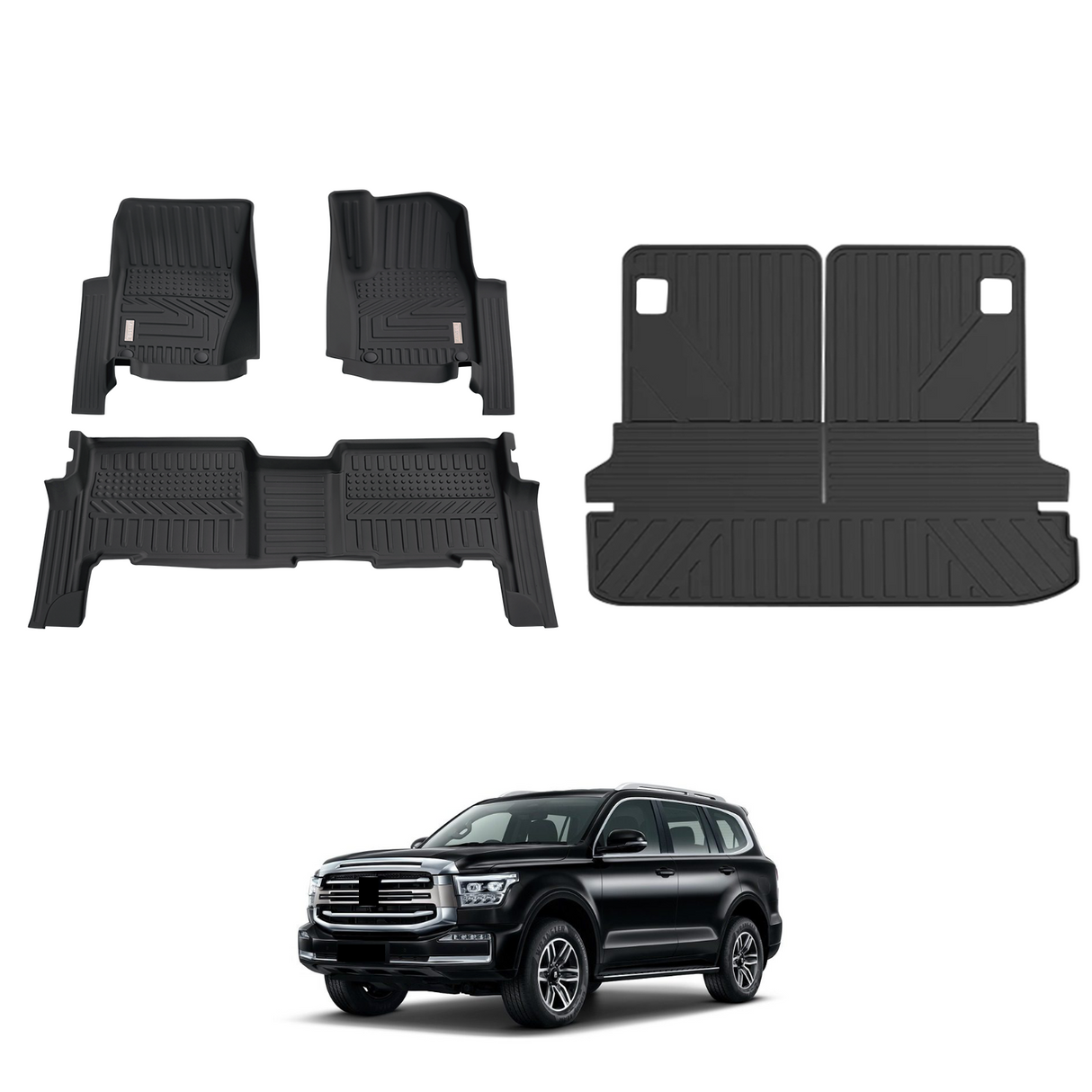 5D Car Floor Mats for GWM Tank 500 2024-Onwards