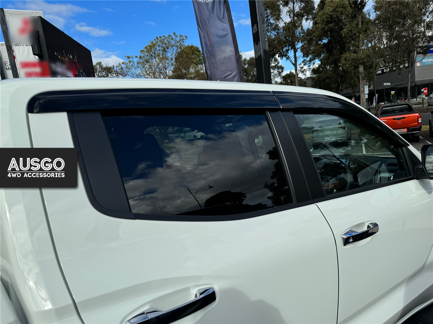 Mitsubishi Triton MV Dual Cab 2024-Onwards Injection Monsoon Weather Shields