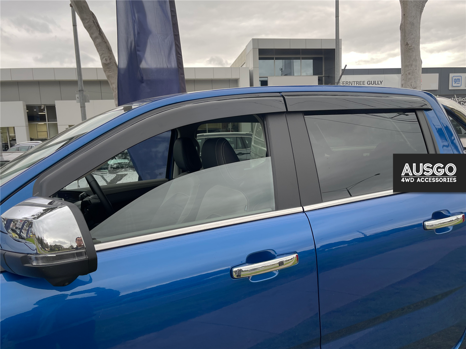 Volkswagen Amarok Next-Gen NF Dual Cab 2023-Onwards Injection Monsoon Weather Shields