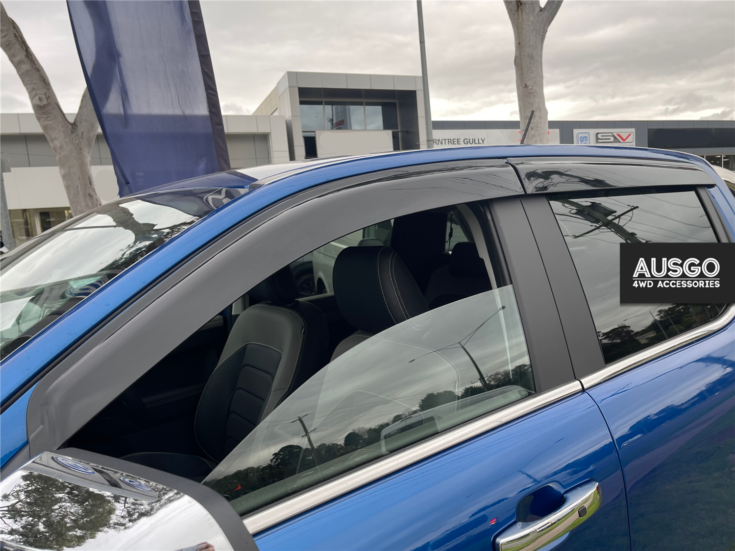 Volkswagen Amarok Next-Gen NF Dual Cab 2023-Onwards Injection Monsoon Weather Shields