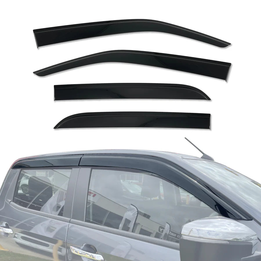 ISUZU D-MAX Dual Cab 2020-Onwards Injection Monsoon Weather Shields