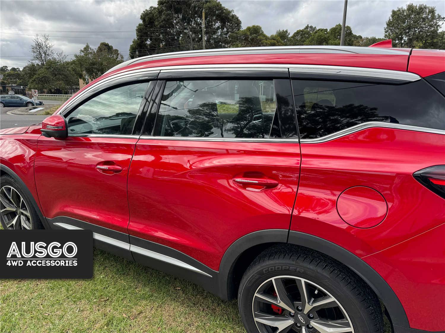 Weather Shields for Chery Tiggo 7 Pro 2023-Onwards Monsoon with Stainless Trim