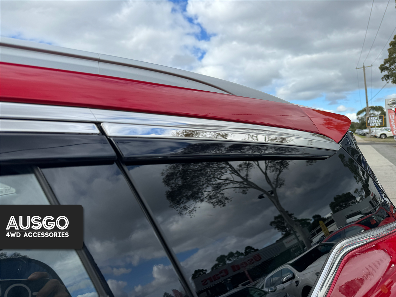 Weather Shields for Chery Tiggo 7 Pro 2023-Onwards Monsoon with Stainless Trim