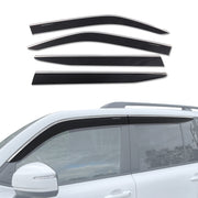 Lexus LX Series LX500d LX600 2021-Onwards Monsoon Weather Shields with Stainless Trim