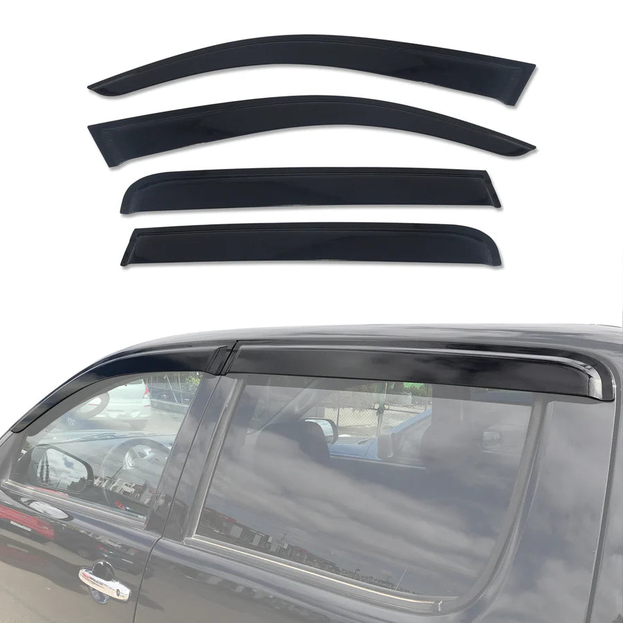 Toyota Hilux Dual Cab 2005-2015 Injection Monsoon Weather Shields