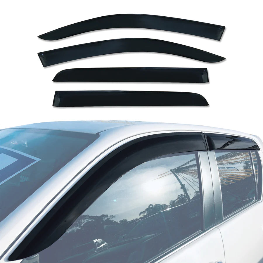 Toyota Hilux Dual Cab 2015-Onwards Injection Monsoon Weather Shields