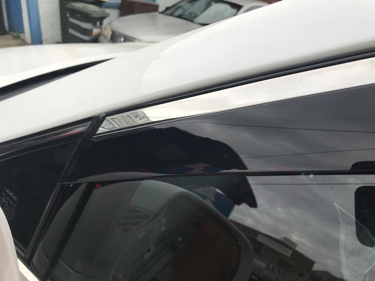 Stainless Trim Weather Shields for Lexus RX270 RX350 RX450H 2009-2015