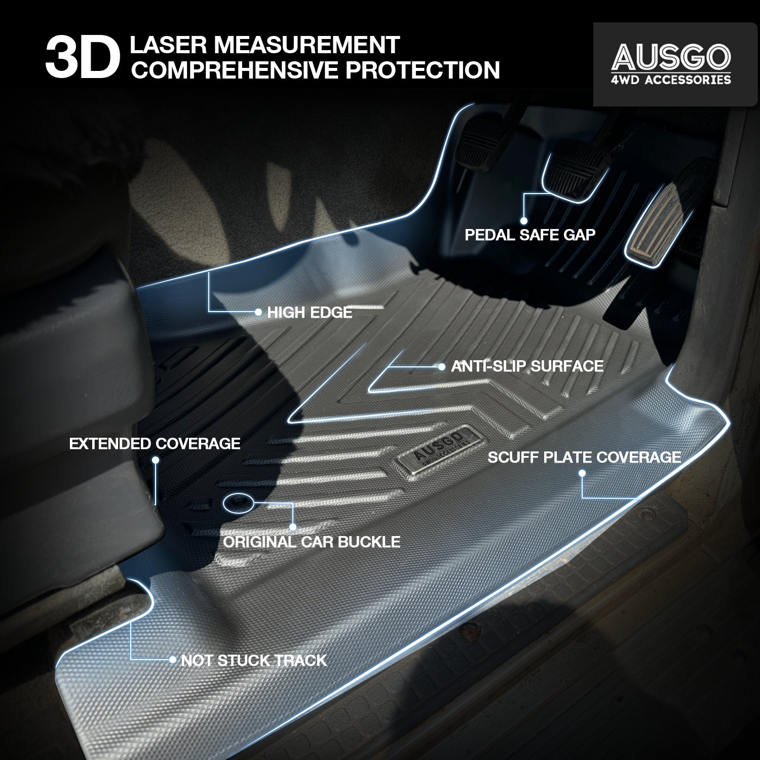 Nissan Patrol GQ Y60 1988-1997 Car Floor Mats