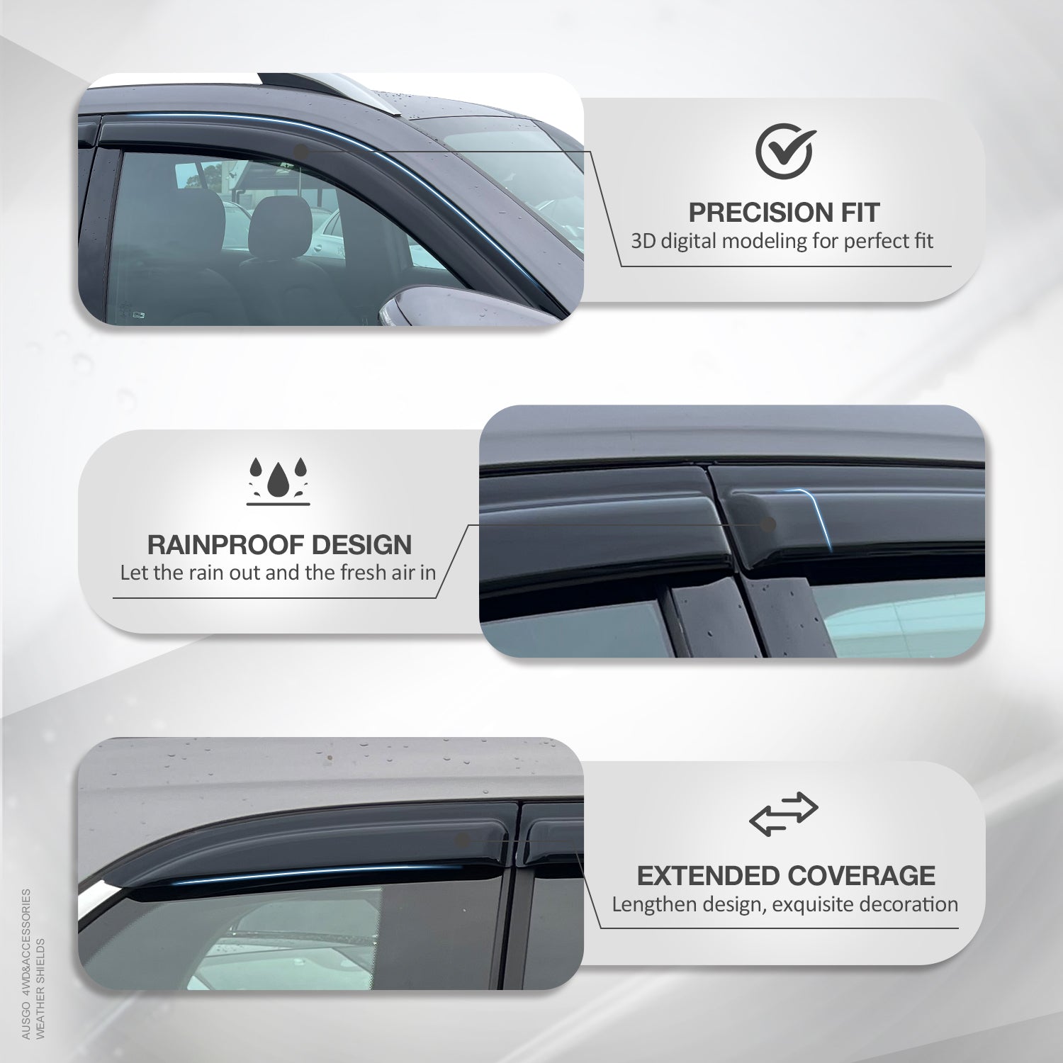 Pre-order Monsoon Weather Shields for Haval H6 B01 Series 2021-Onwards