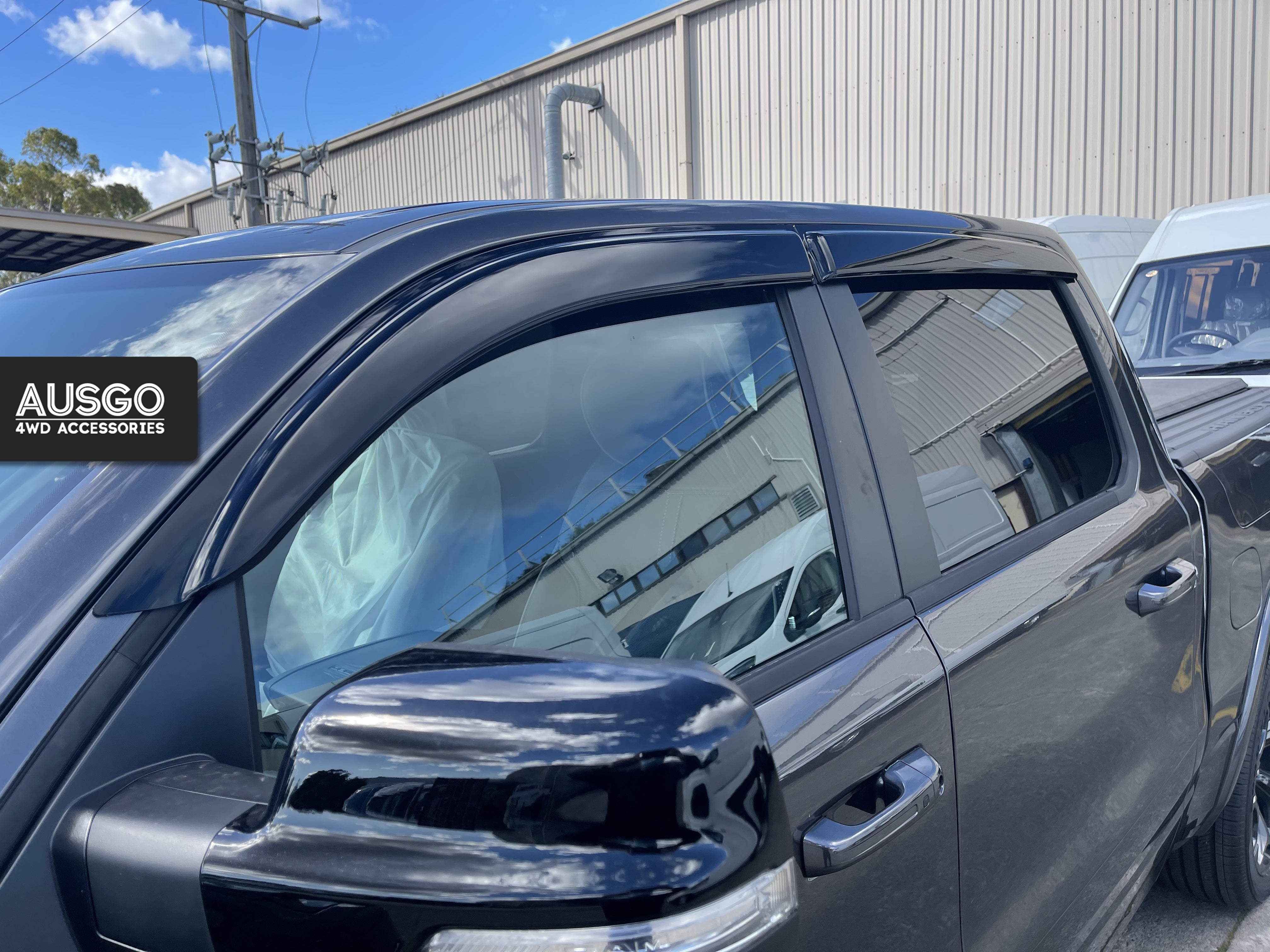 RAM 1500 DT Series Crew Cab 2020-Onwards Monsoon Weather Shields