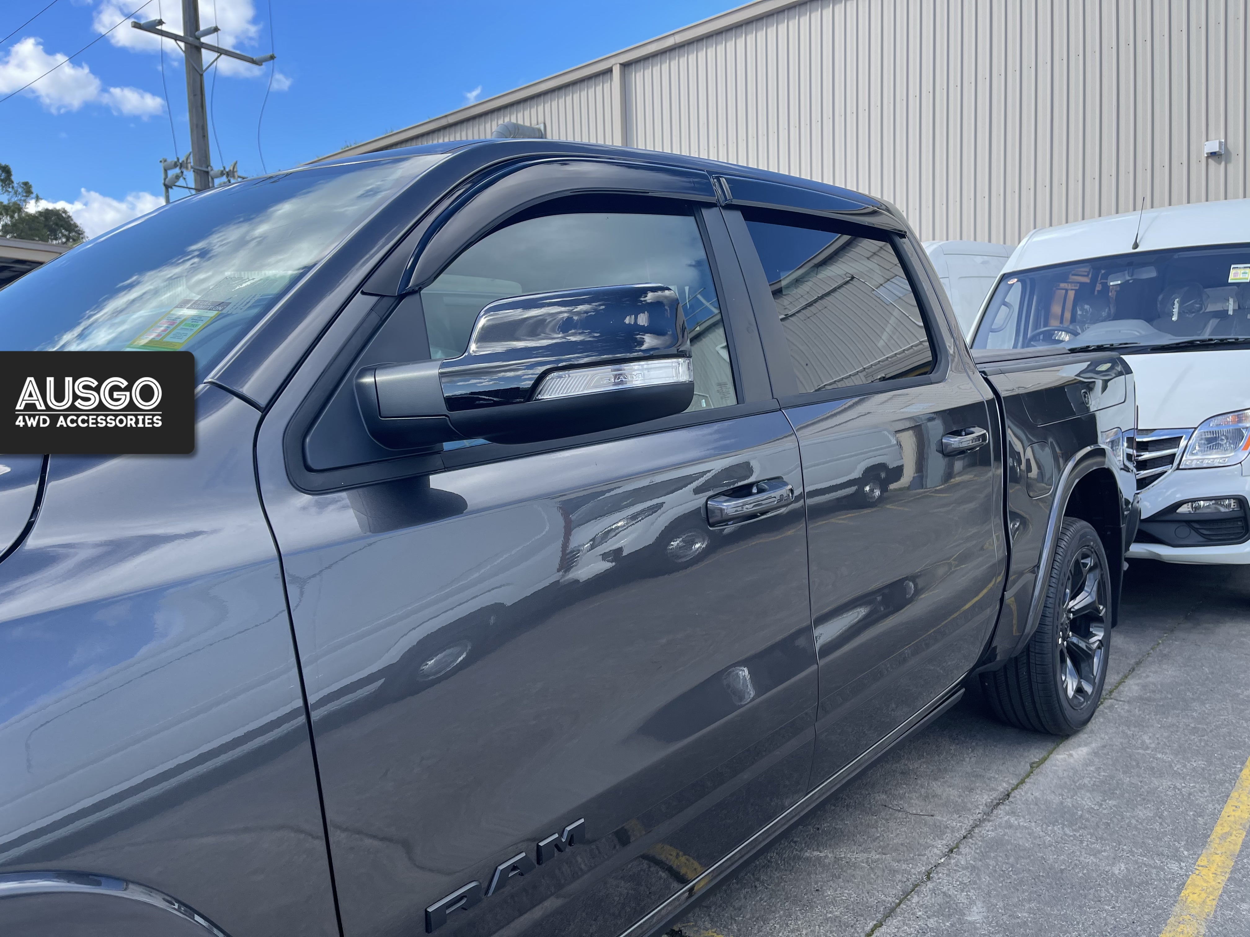 RAM 1500 DT Series Crew Cab 2020-Onwards Monsoon Weather Shields