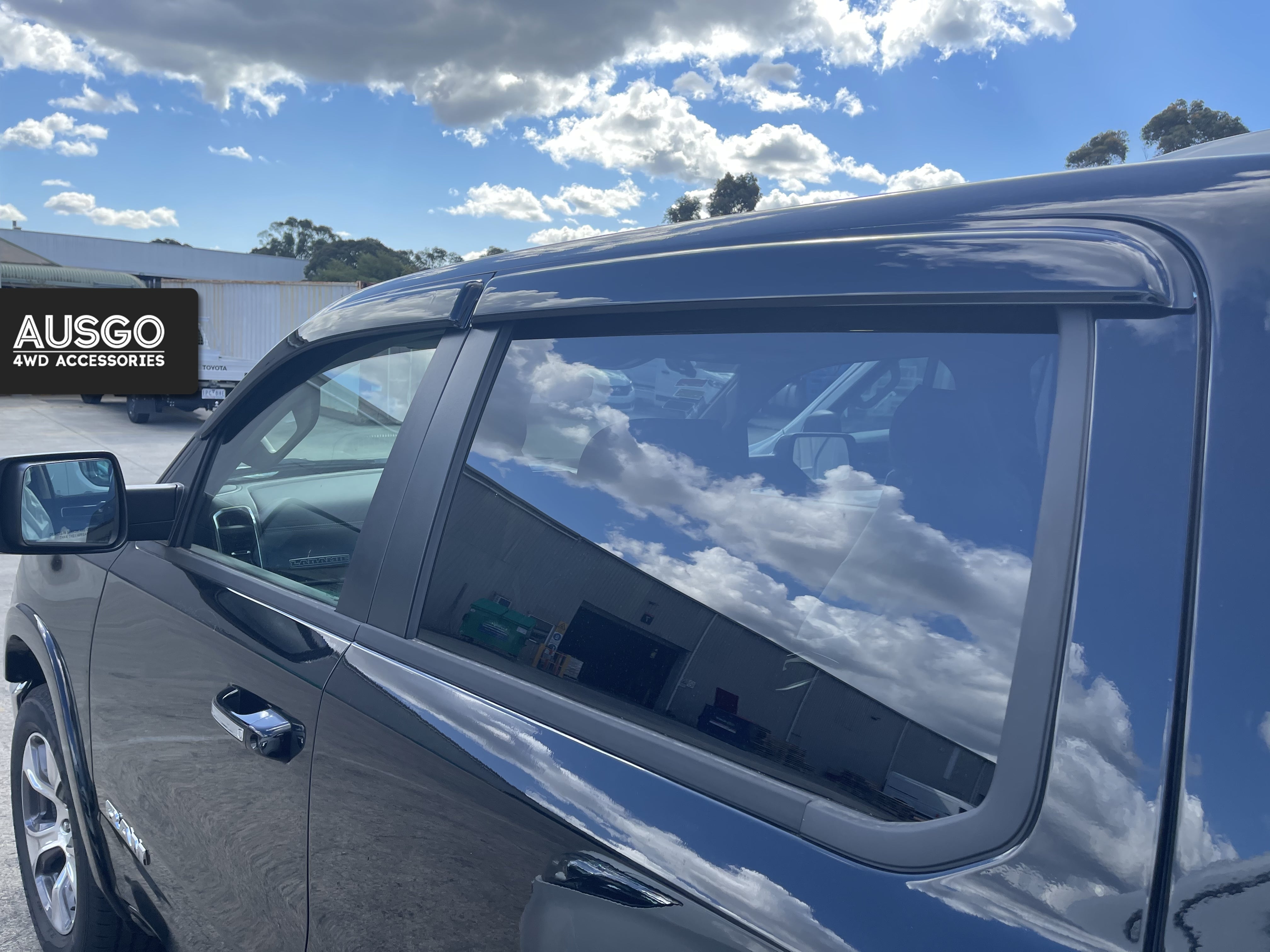 RAM 1500 DT Series Crew Cab 2020-Onwards Monsoon Weather Shields