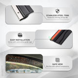Stainless Trim Weather Shields for BYD ATTO 3 2022-Onwards