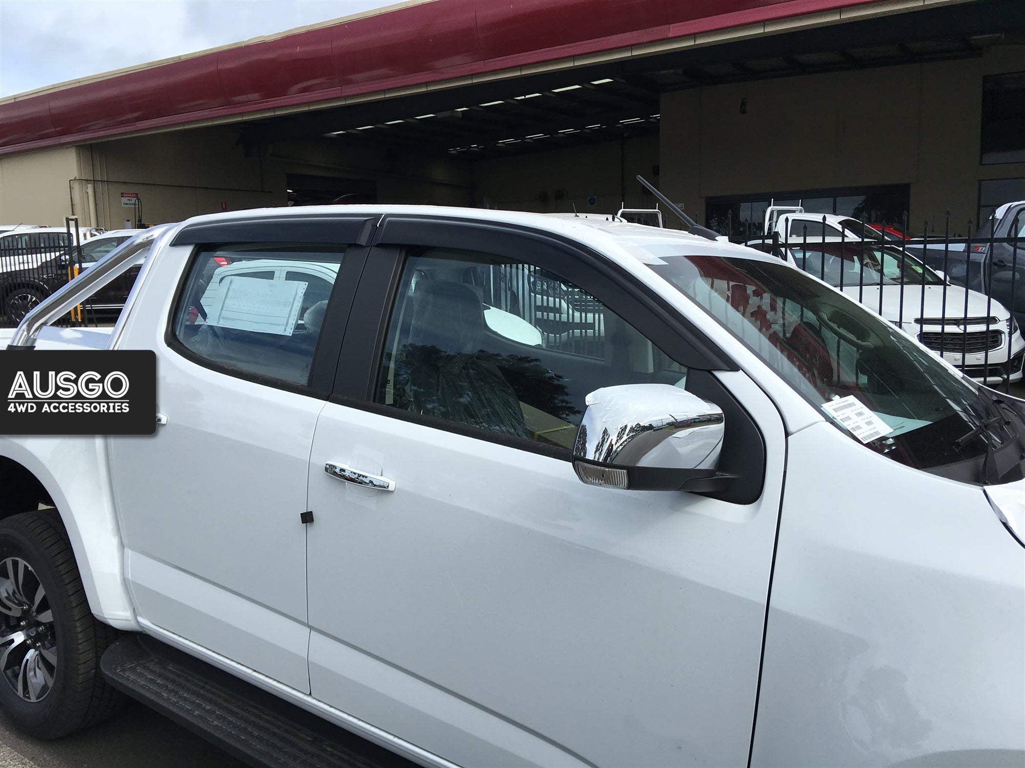 Holden Colorado Dual Cab RG Series 2012-2020 Injection Monsoon Weather Shields