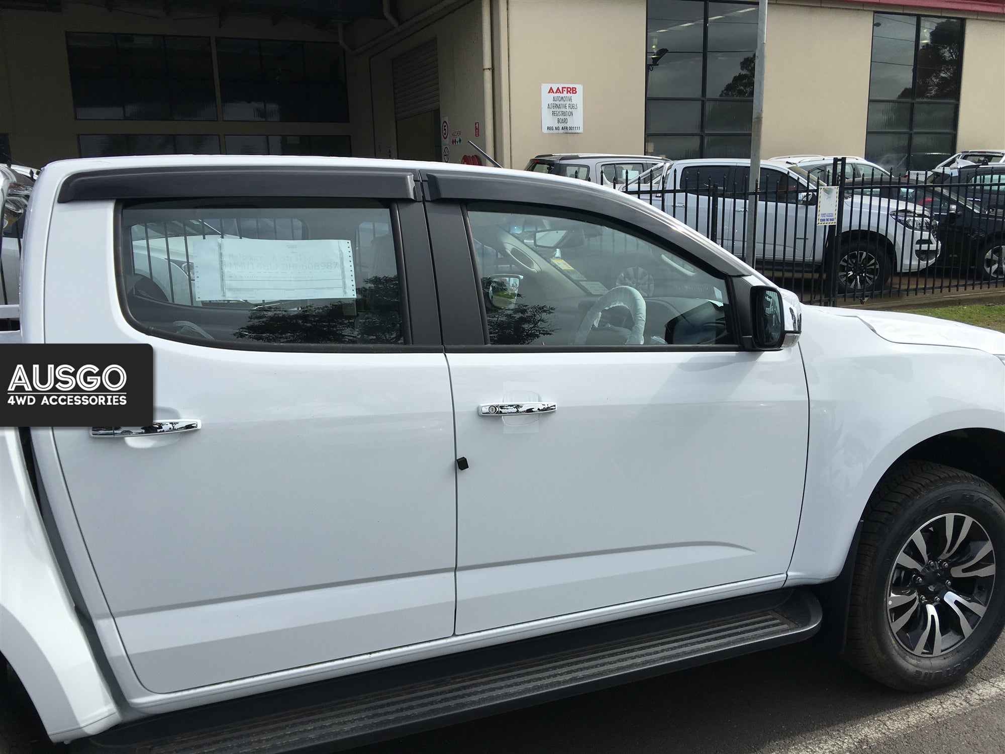 Holden Colorado Dual Cab RG Series 2012-2020 Injection Monsoon Weather Shields