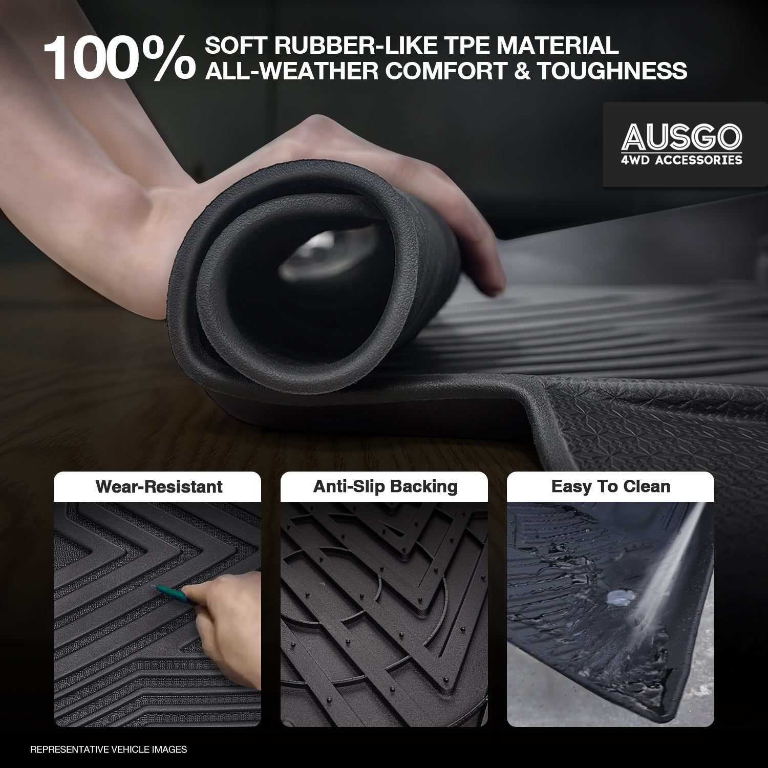 Mazda BT-50 2011-2020 Injection Car Floor Mats