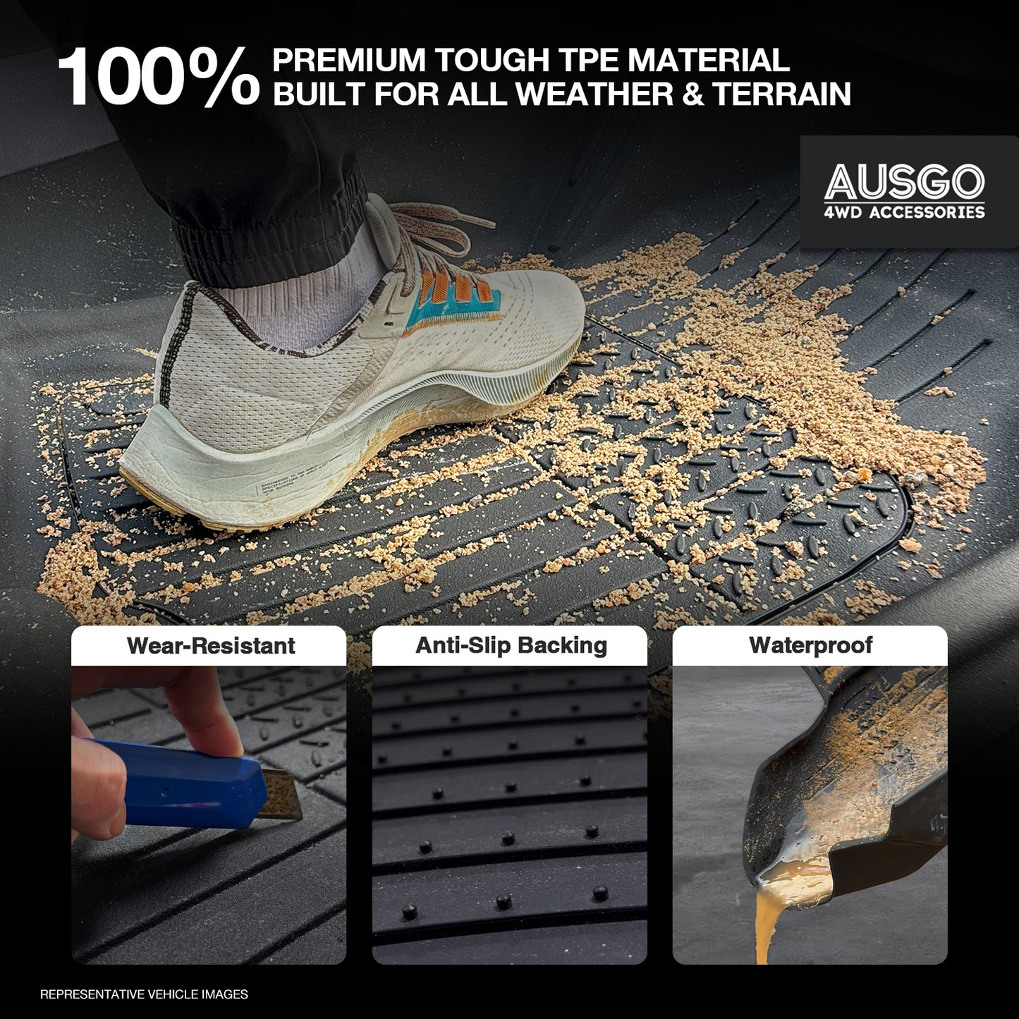 ISUZU MU-X 2021-Onwards Injection Car Floor Mats