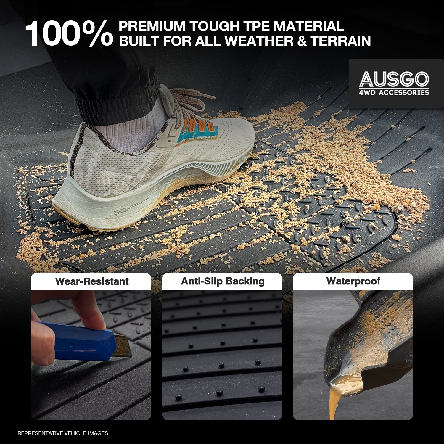 ISUZU MU-X 2021-Onwards Injection Car Floor Mats