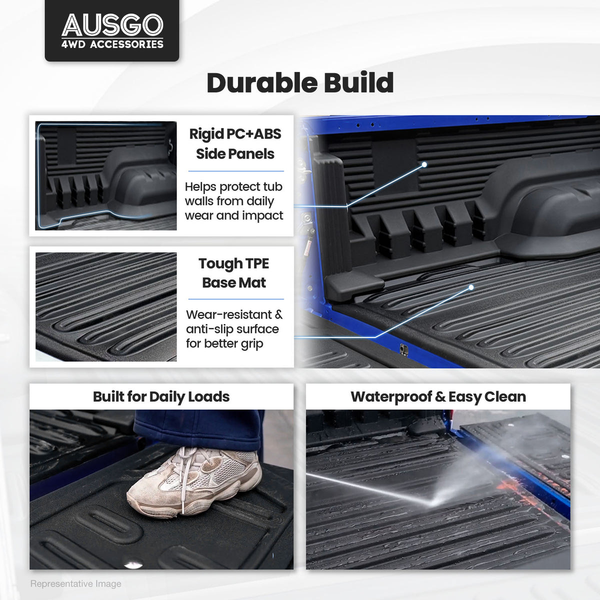 Pre-order 5-Piece Tub Liner for Nissan Navara NP300 SL Series 2022-2025