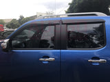 Luxury Weather Shields for Mazda BT50 BT-50 UN Dual Cab 2006-2011