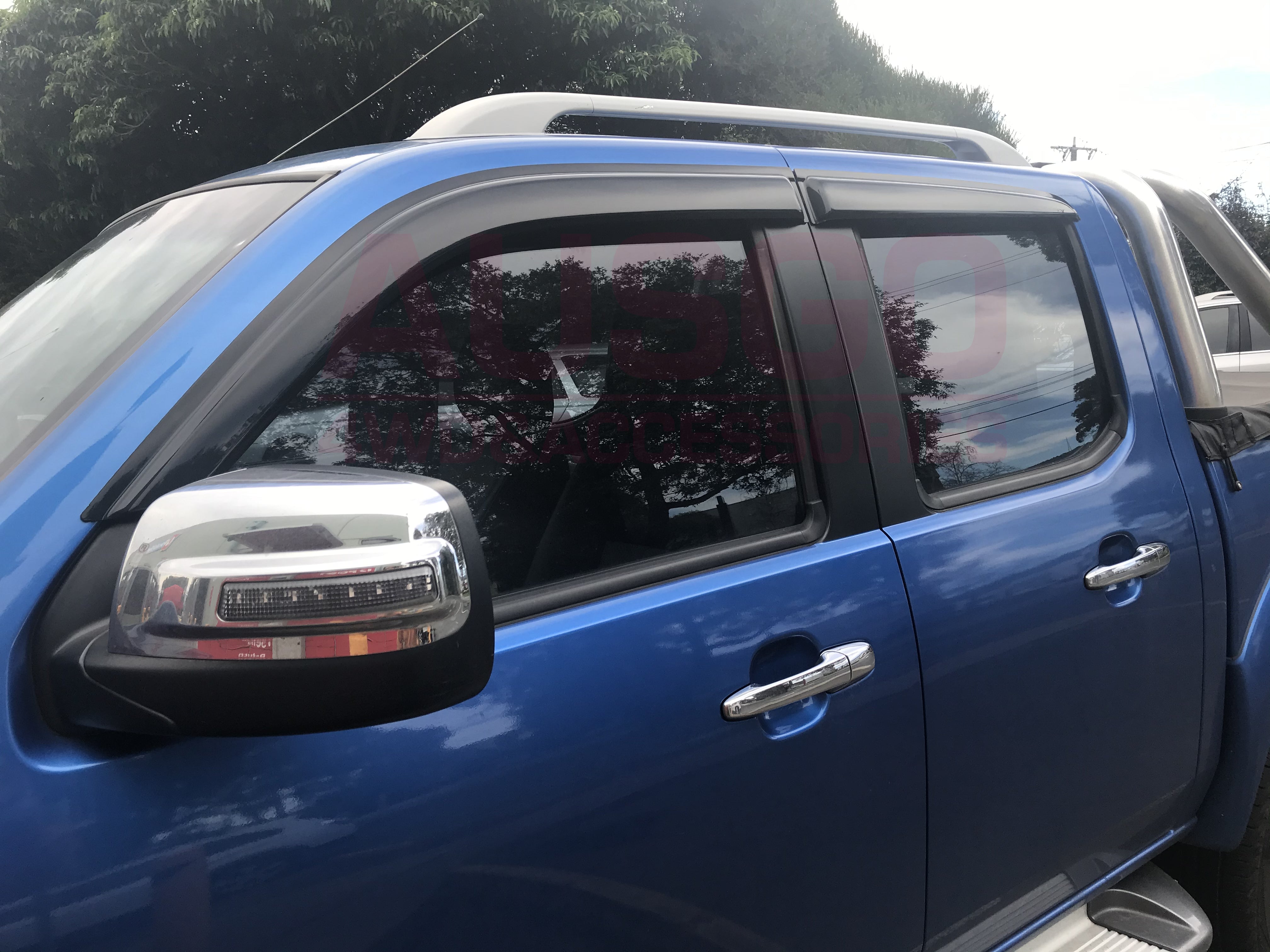 Pre-order Monsoon Weather Shields for Ford Ranger PJ PK Dual Cab 2006-2011