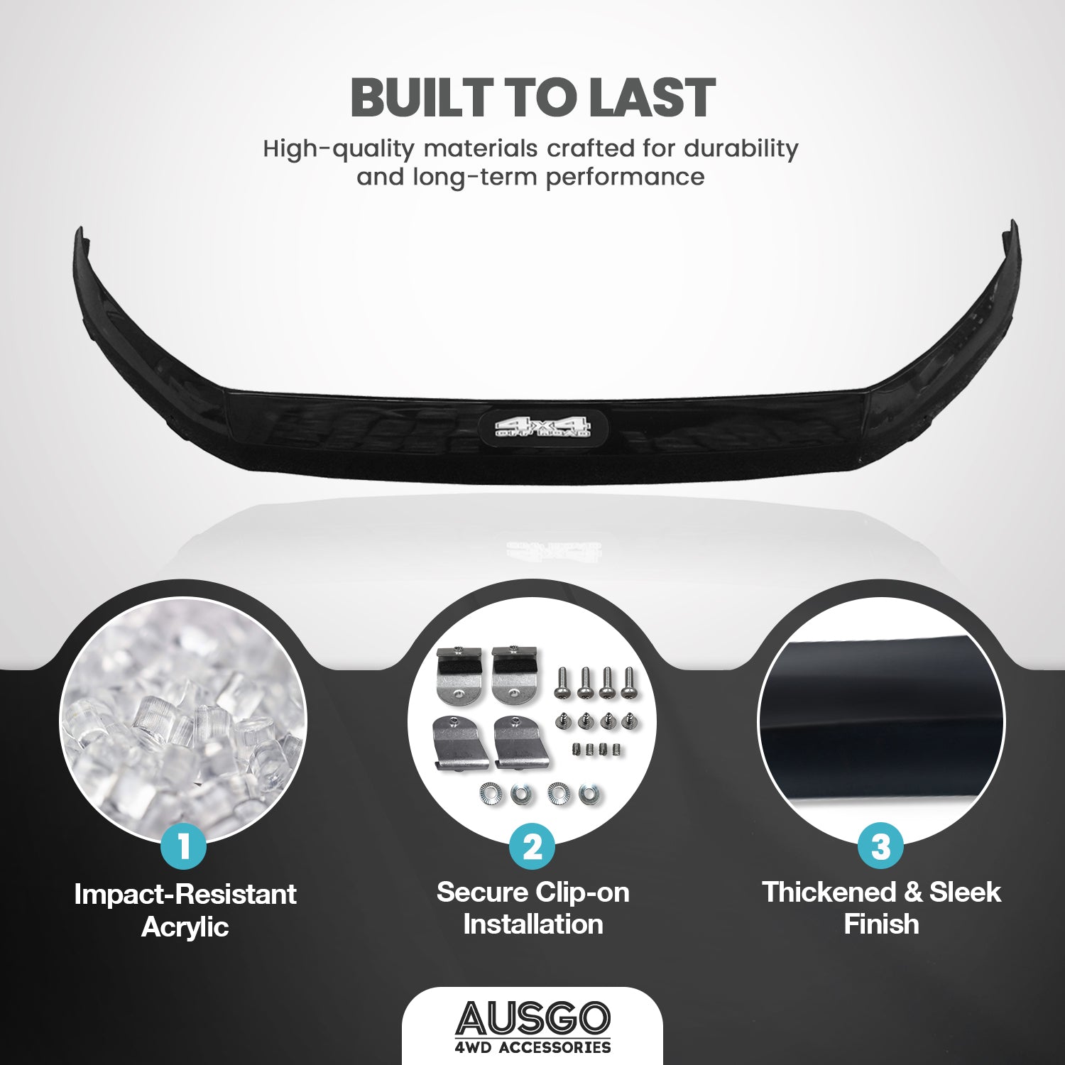 Ford Everest UA Series 2015-2022 Bonnet Guard