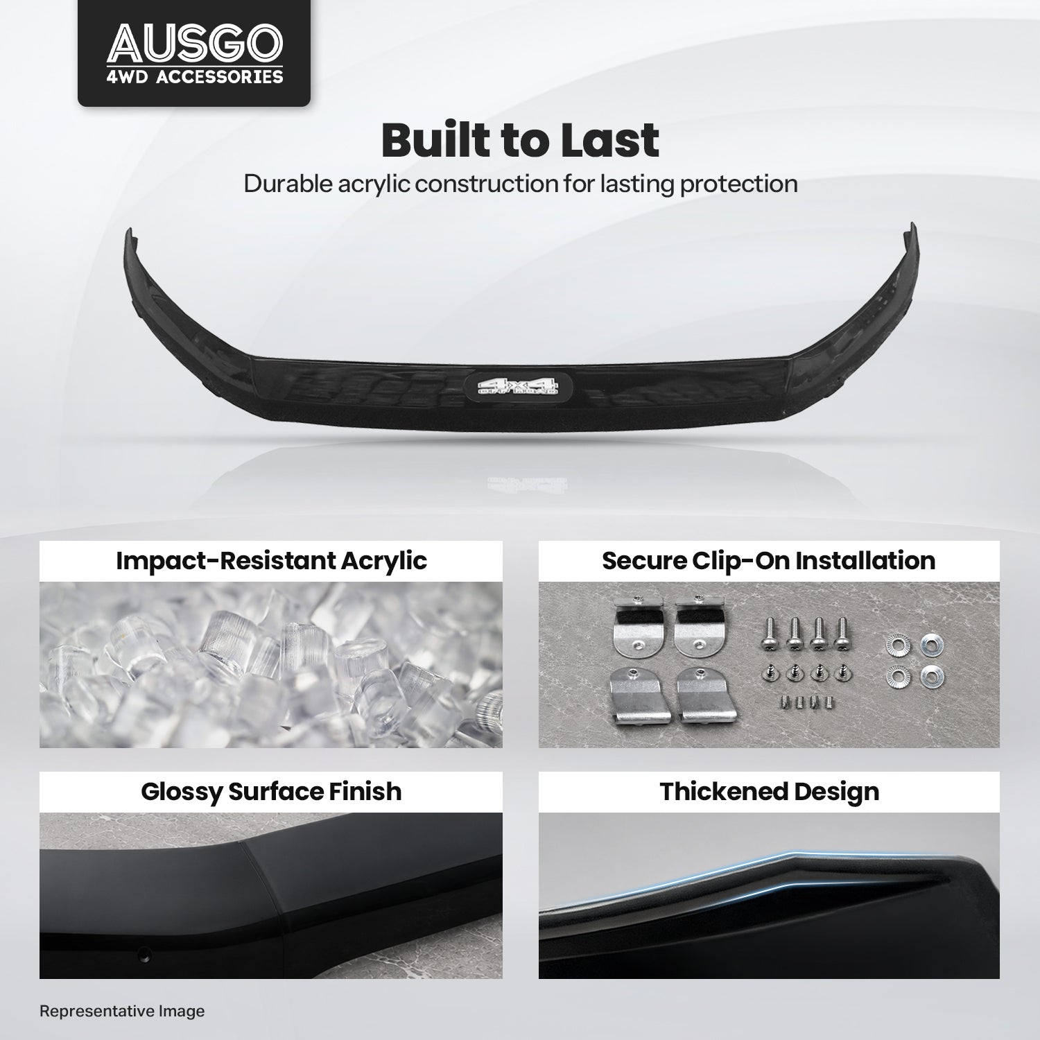 Bonnet Protector for Ford Everest UA Series 2015-2022
